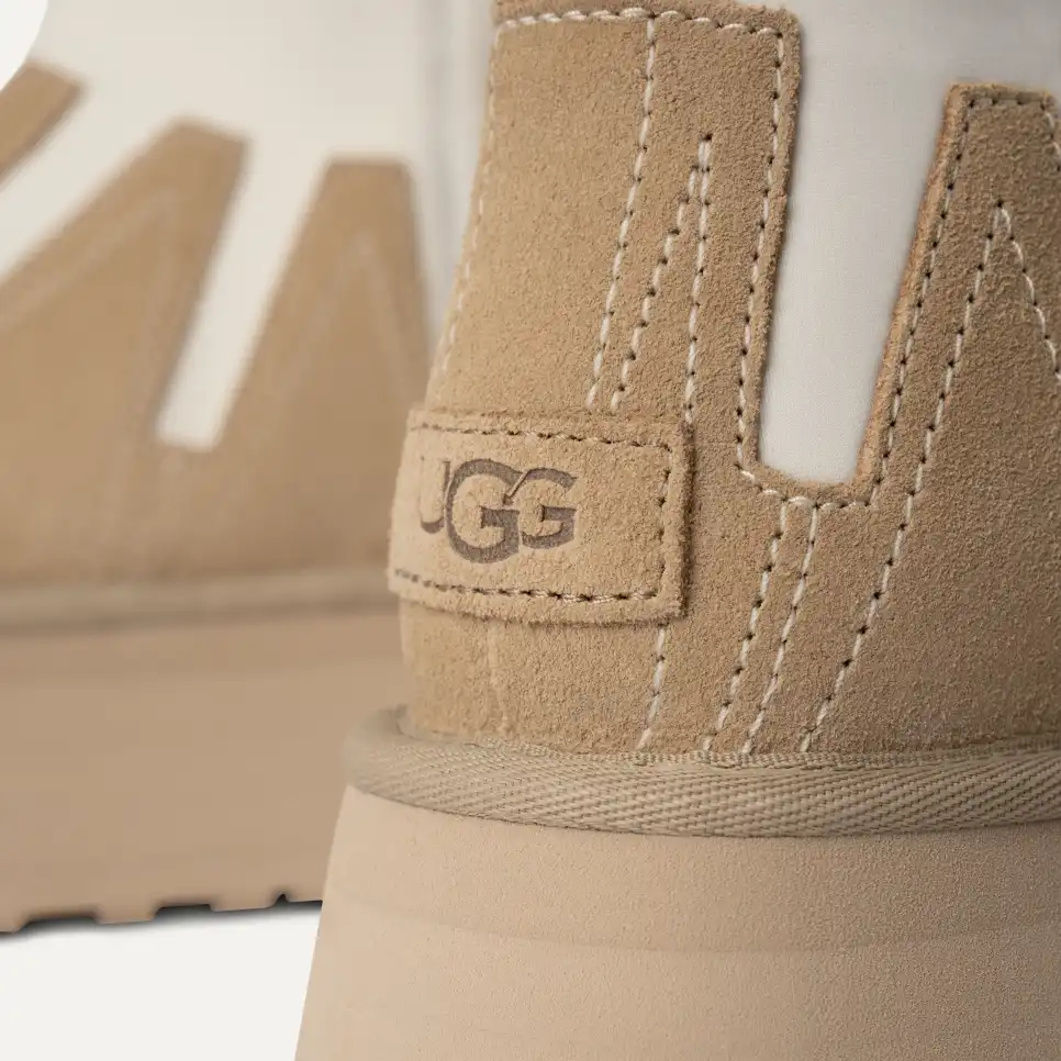 UGG Classic Mini Dipper Suede Platform Booties | Dillard's