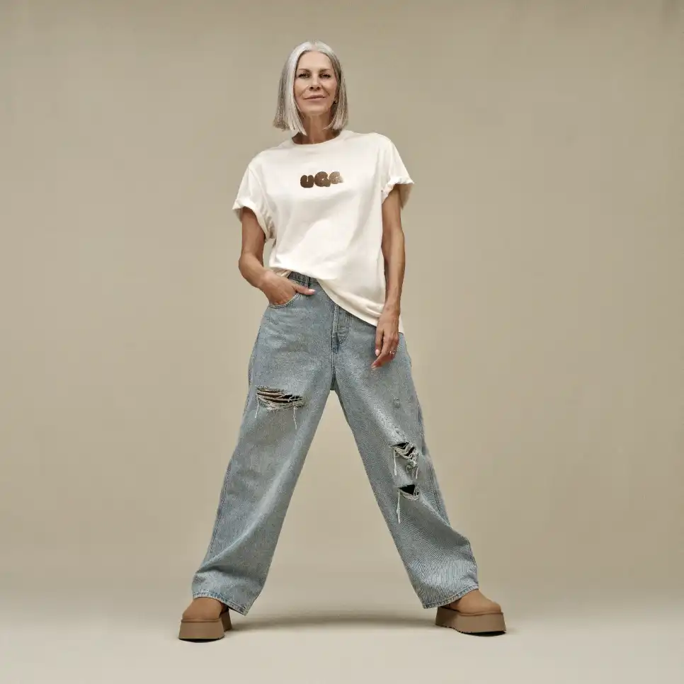 T-shirt à logo bulle