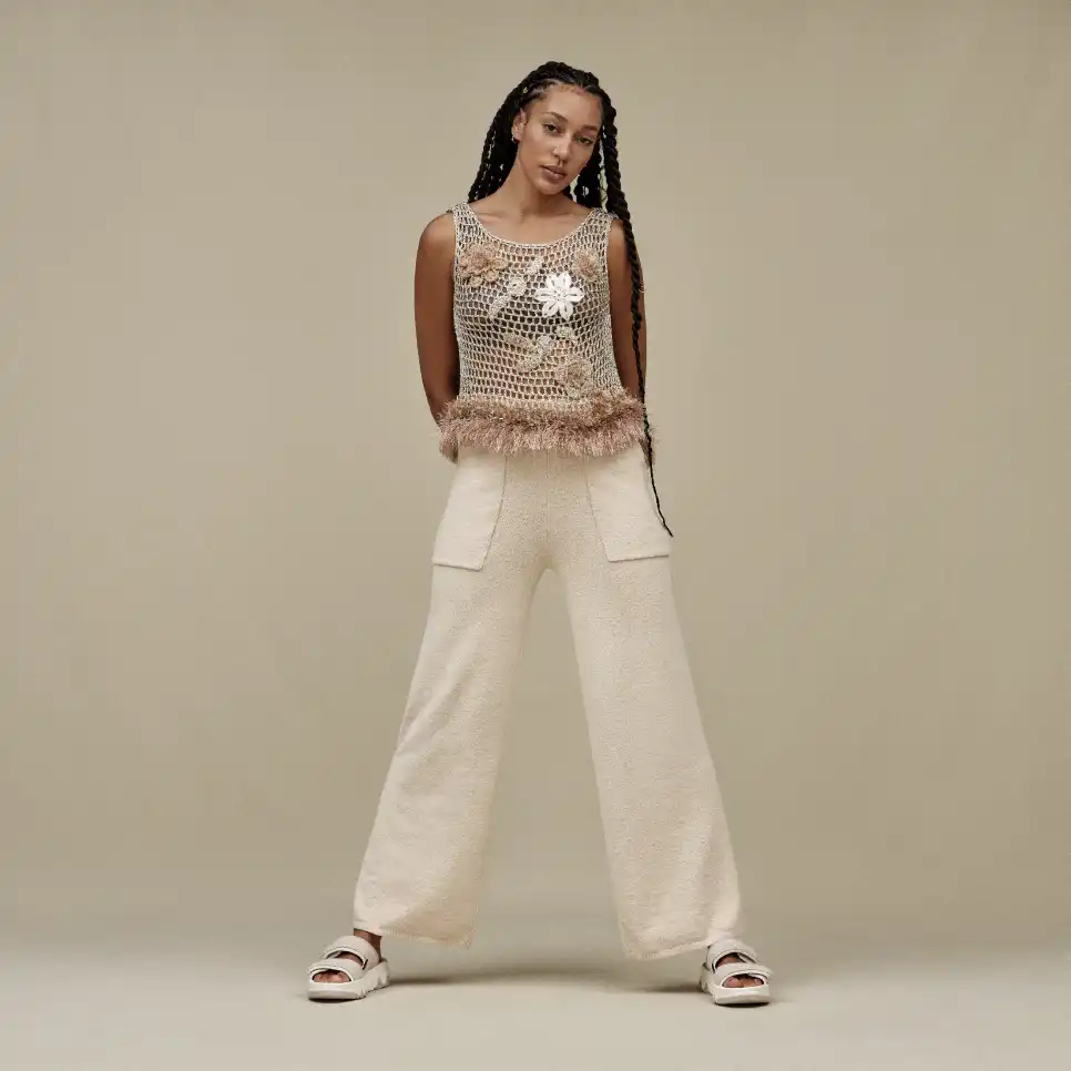 【UGG】Women's Rosalinda Pant UGGblock UGG UGGblock Rosalinda Wide Leg Trouser for Women | UGG® UK