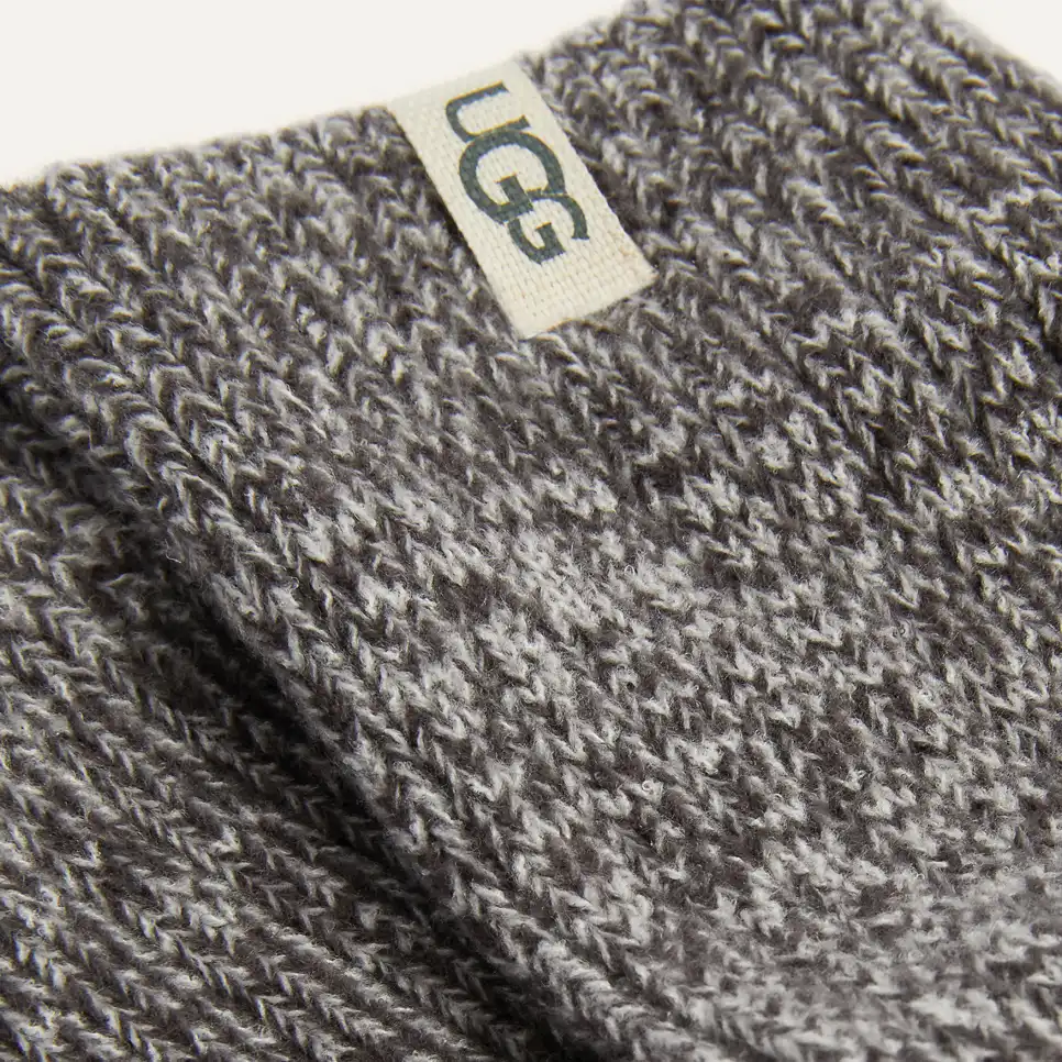 Women's Rib Knit Slouchy Crew Sock