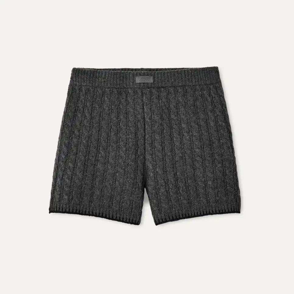 Short en tricot câblé Azriel