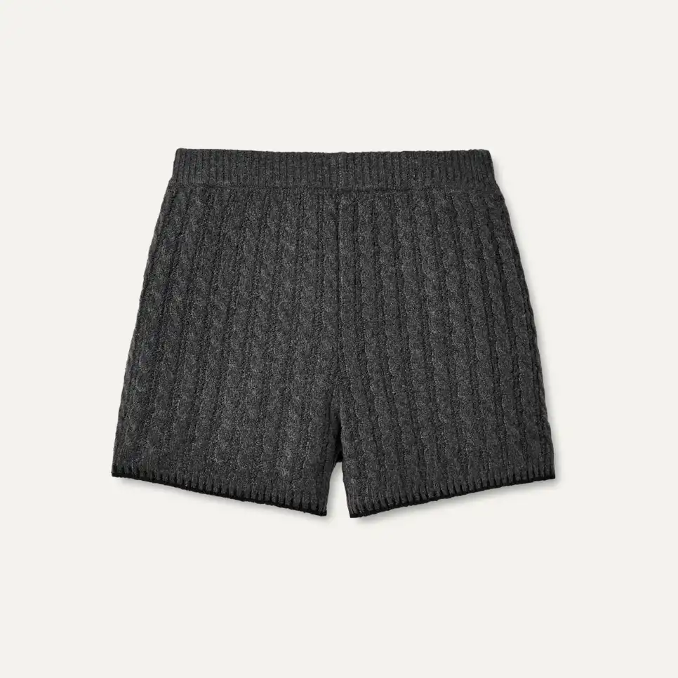 Short en tricot câblé Azriel