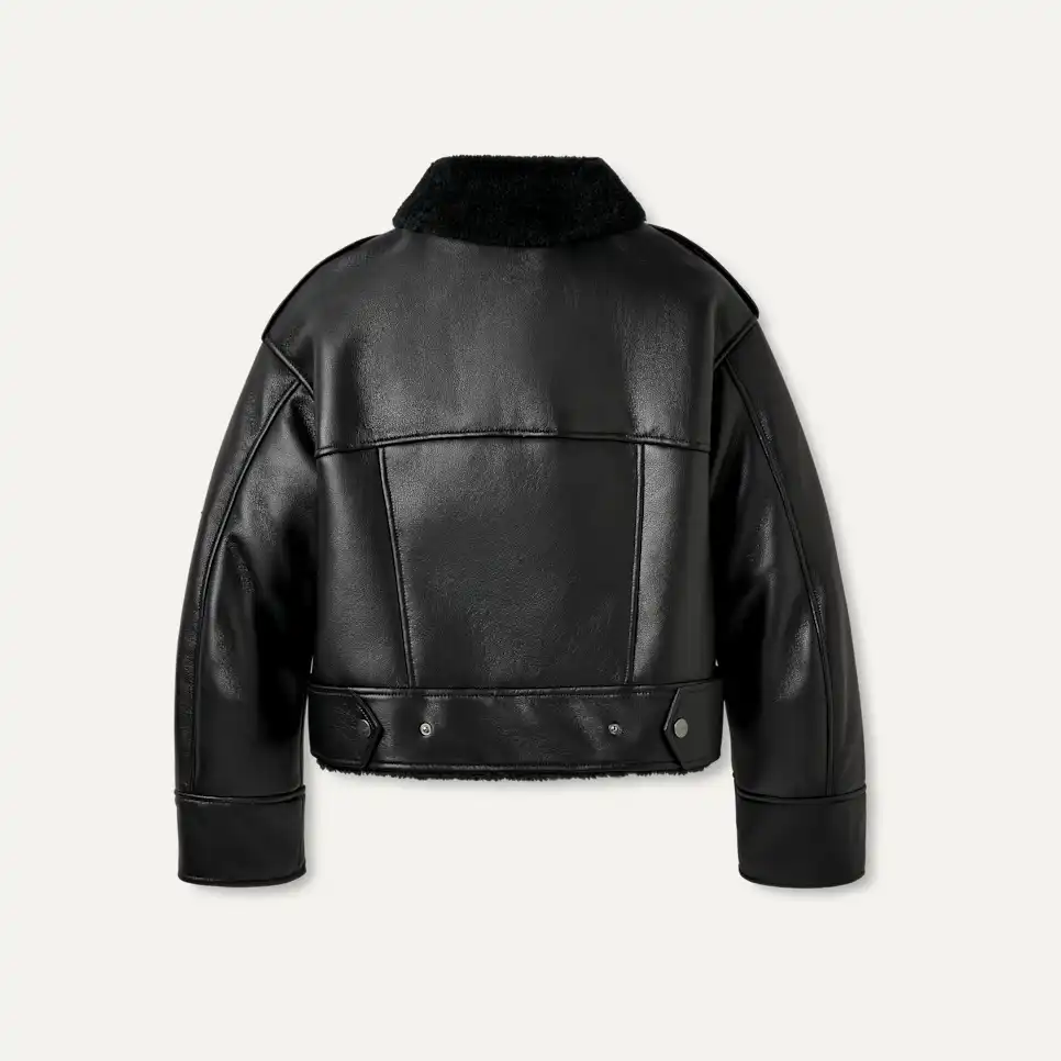 Finnian LuxeFluff Moto Jacket for Women | UGG®