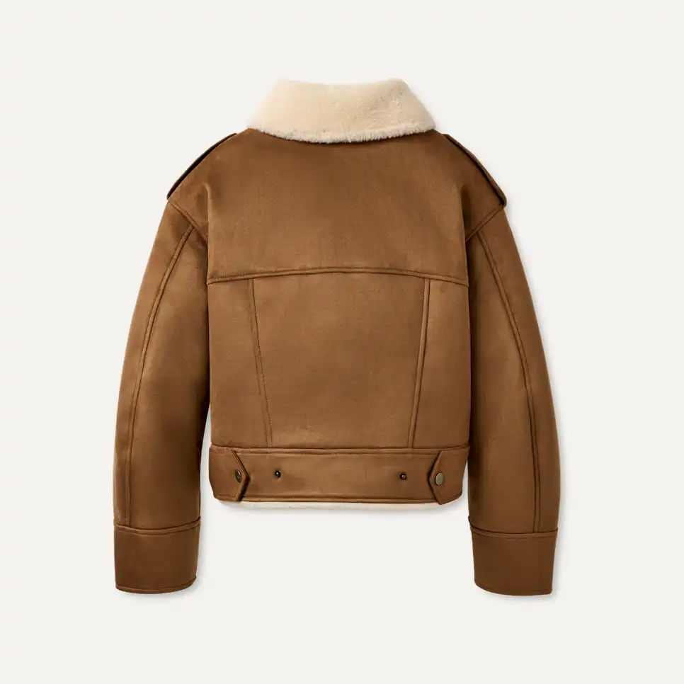 Women's Finnian LuxeFluff Moto Jacket