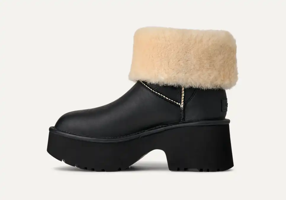 UGG® Classic Esmee Leather Boot for Women | UGG® Finland