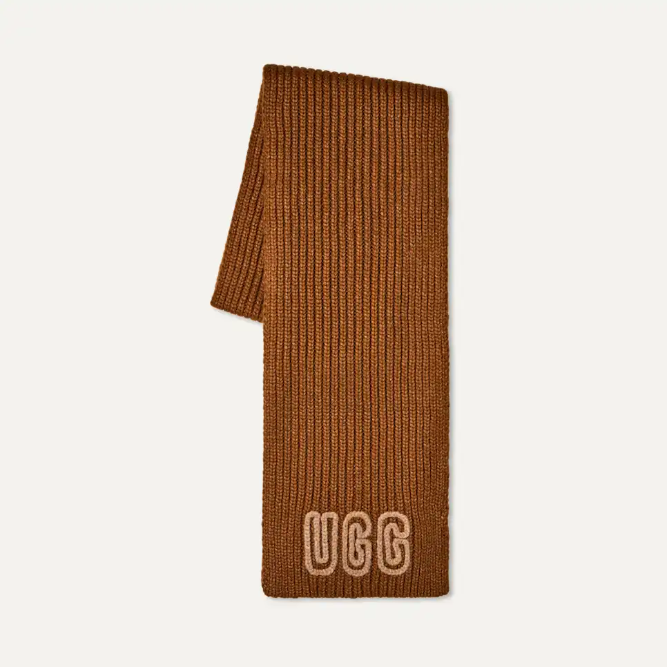 Chunky Crafted Rib Scarf