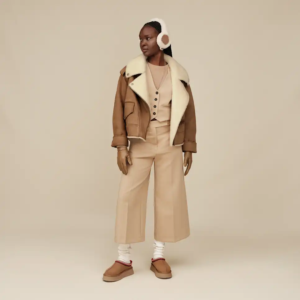 Women's Finnian LuxeFluff Moto Jacket