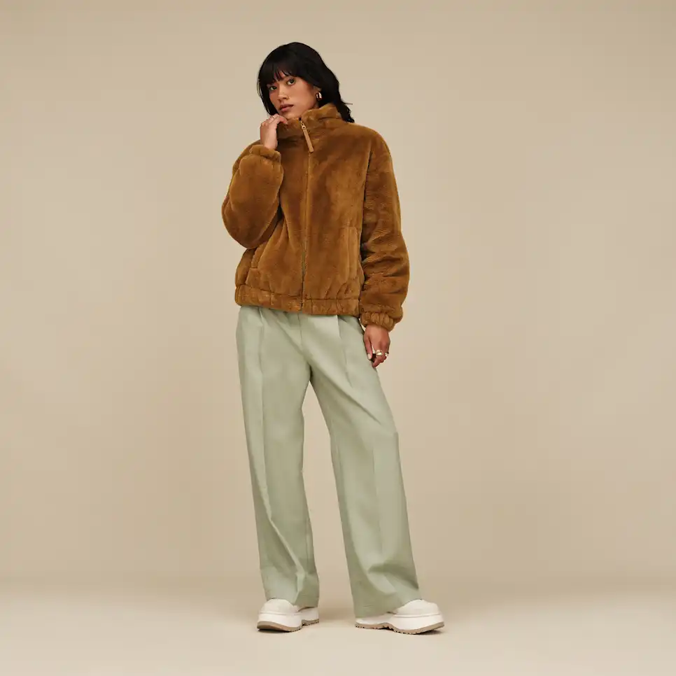 Blouson en fausse fourrure Tash Blouson en fausse fourrure Tash