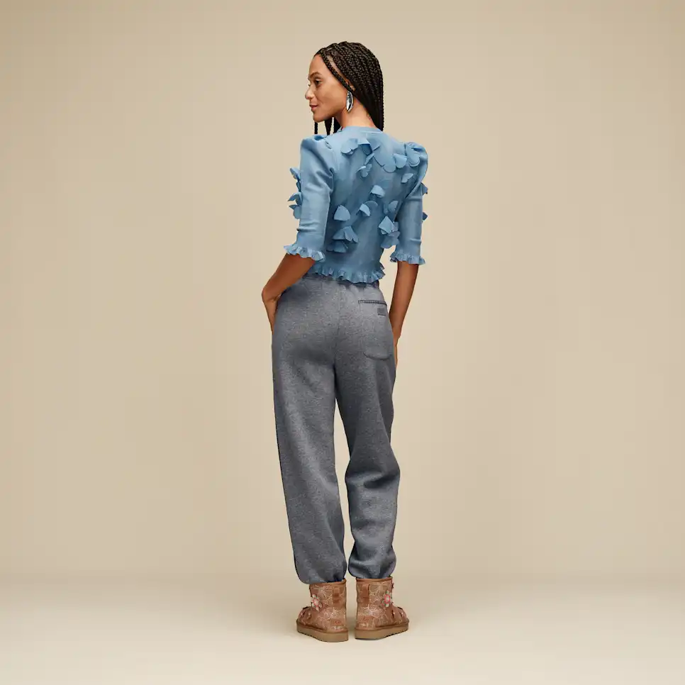 Pantalon en molleton classique