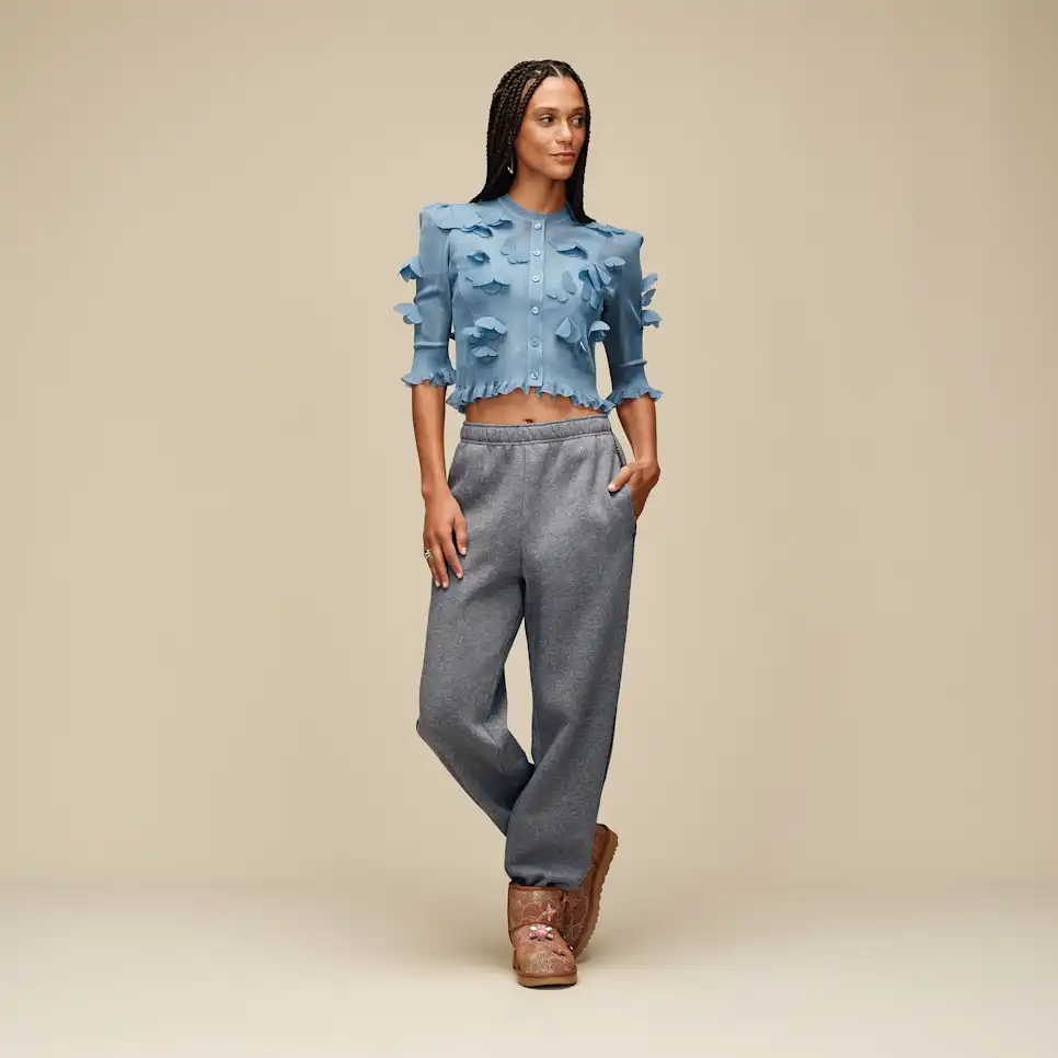 Pantalon en molleton classique