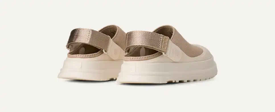 Sabot en toile GoldenGlow