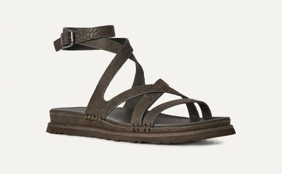 GoldenGaze Embossed Ankle Wrap