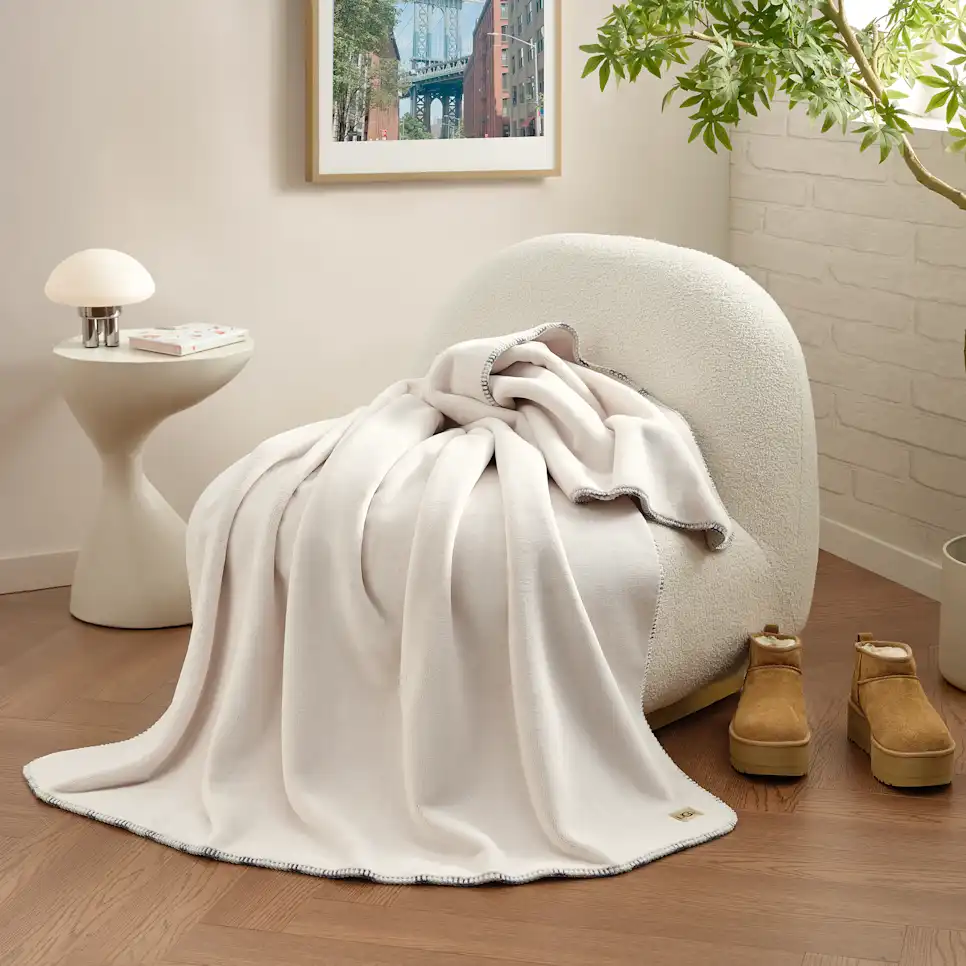 Color Stitch Coco Throw 50"x70"