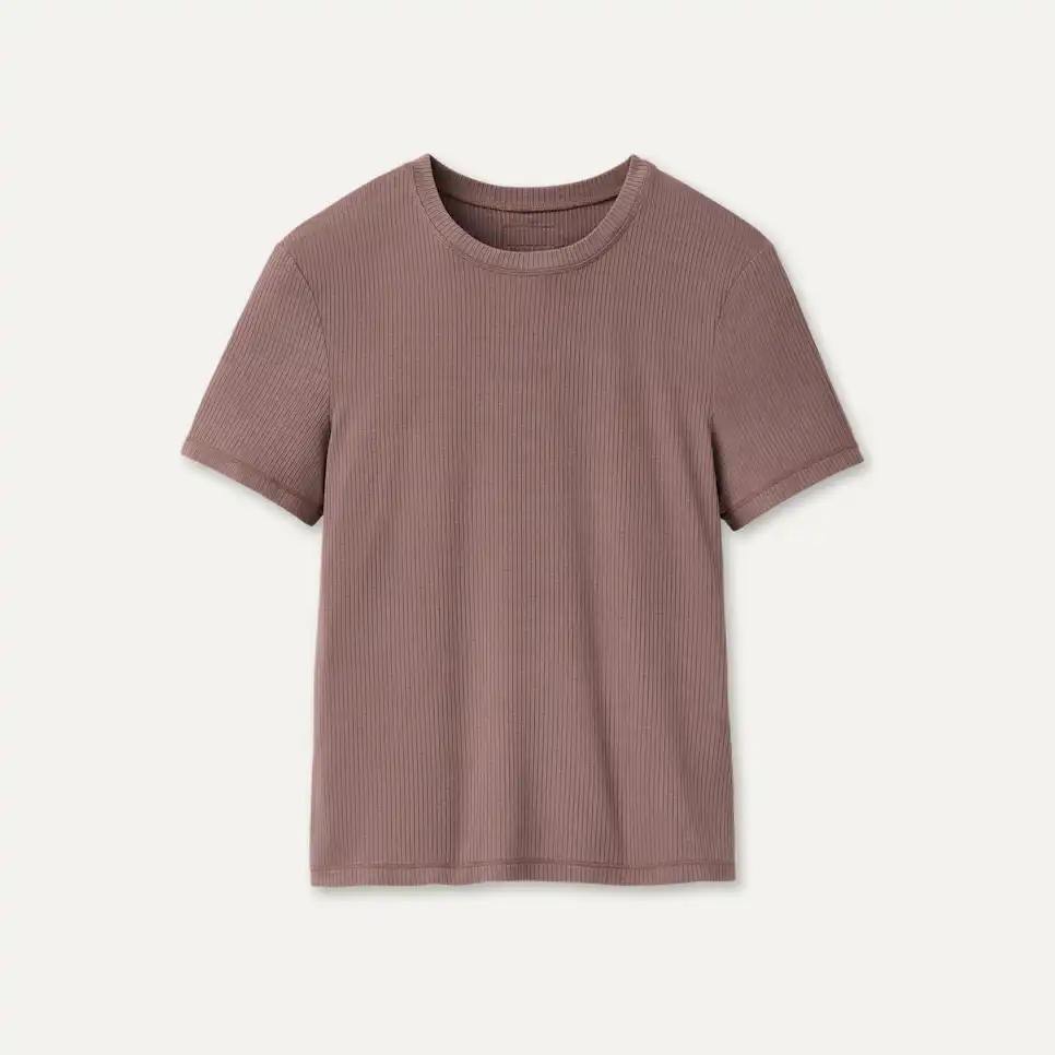 T-shirt côtes levées Miriam Baby