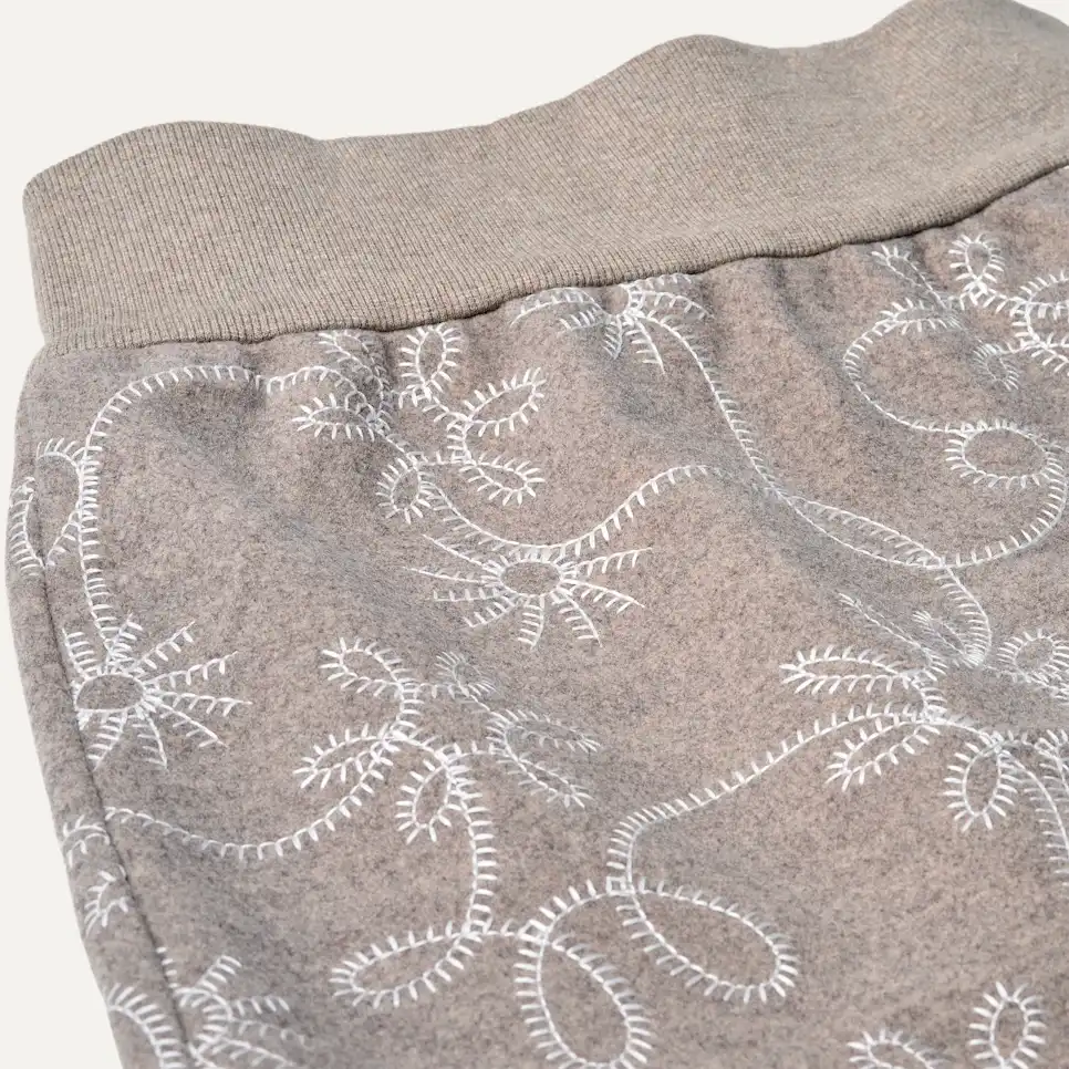 Botanic Embroidered Skirt