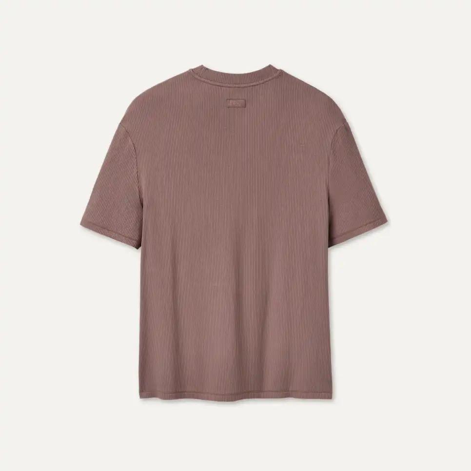 T-shirt côtelé décontracté Amarys