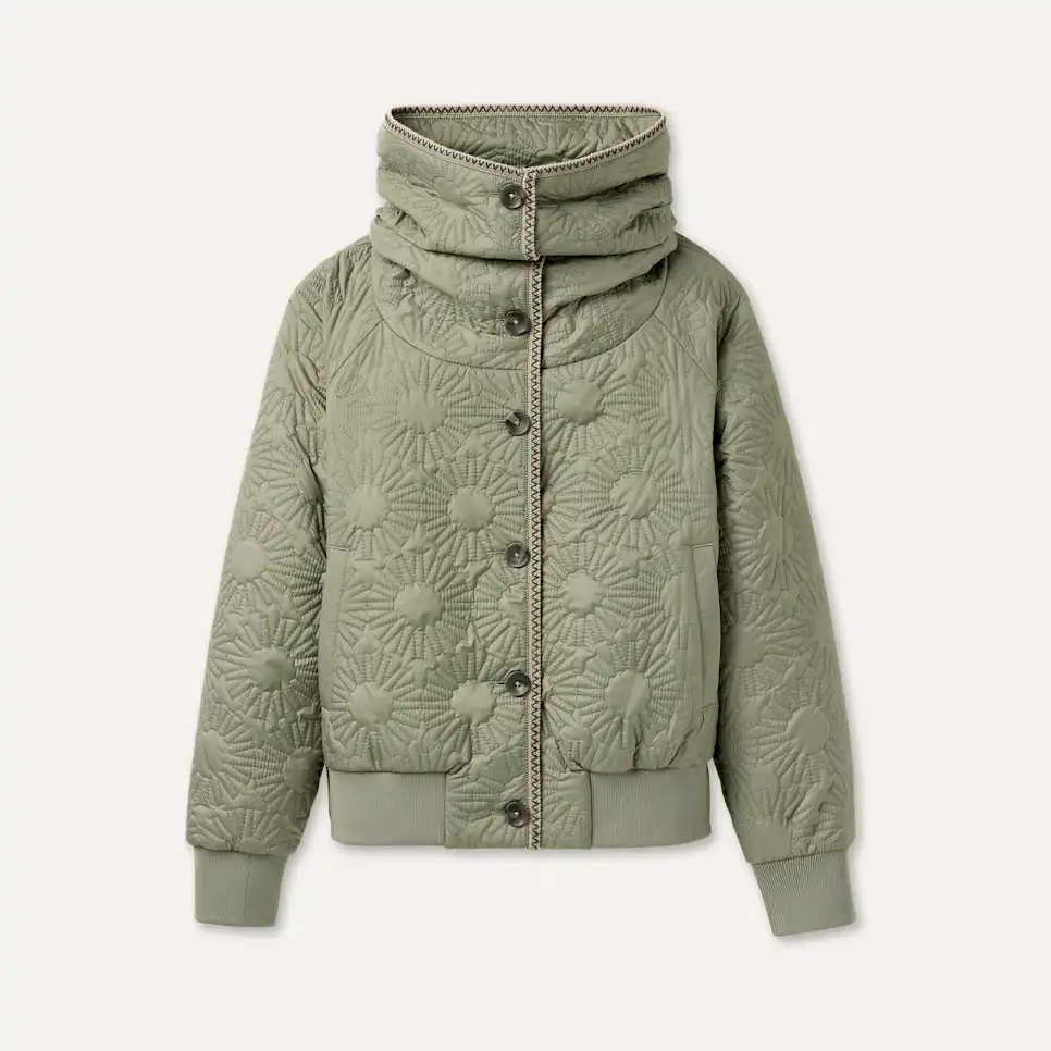 Solein Oversized-Collar Jacket