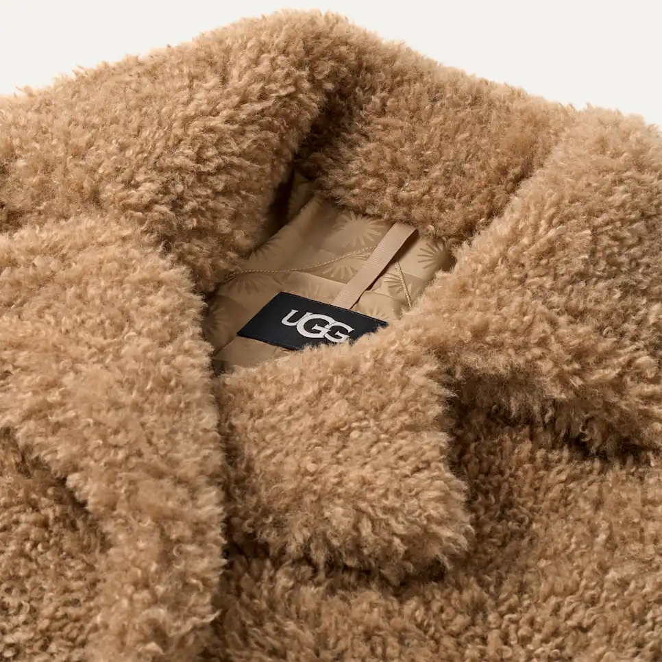 Manteau long pelucheux Gertrude II