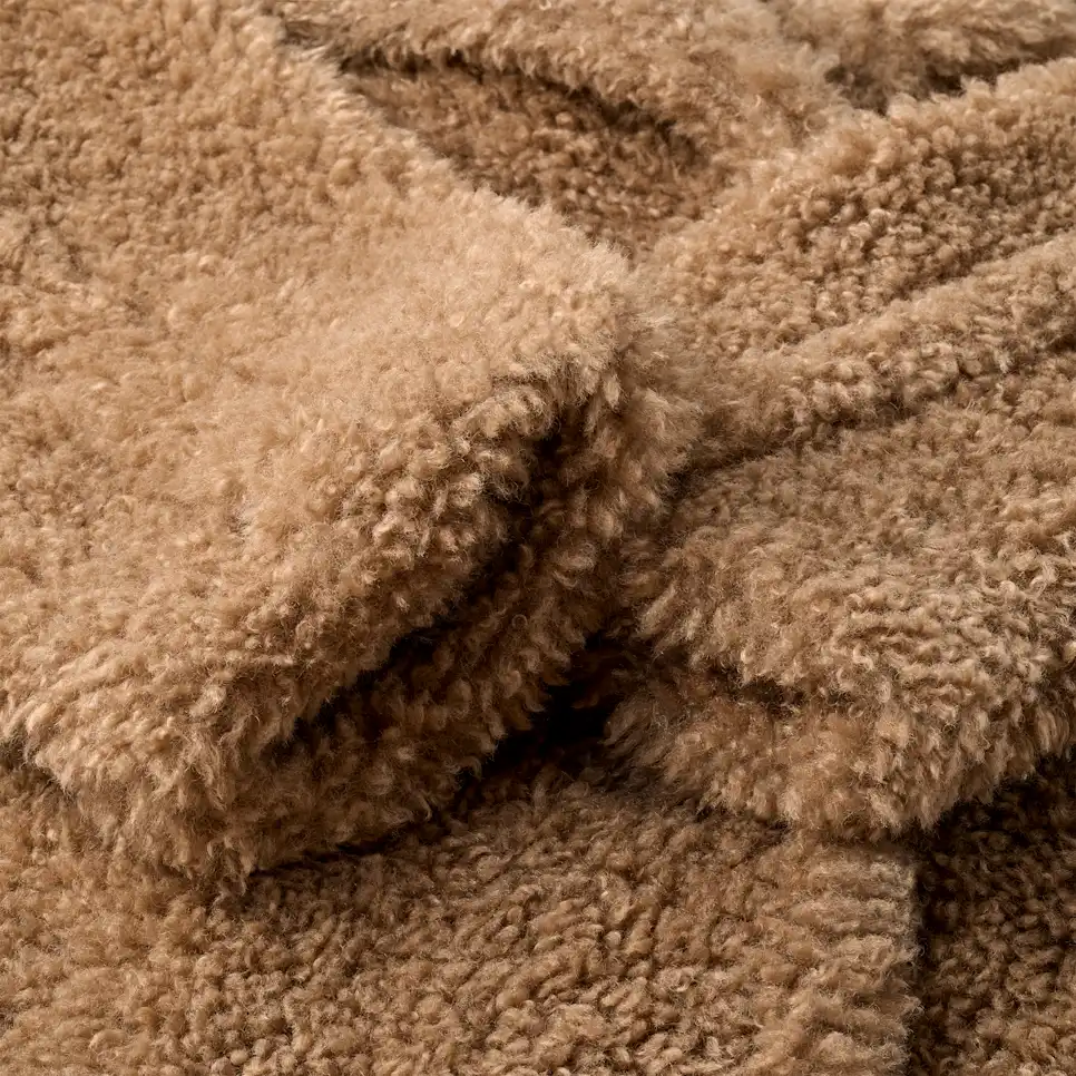 Manteau long pelucheux Gertrude II