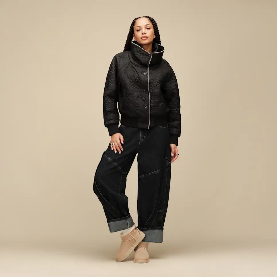Veste à col surdimensionné Solein