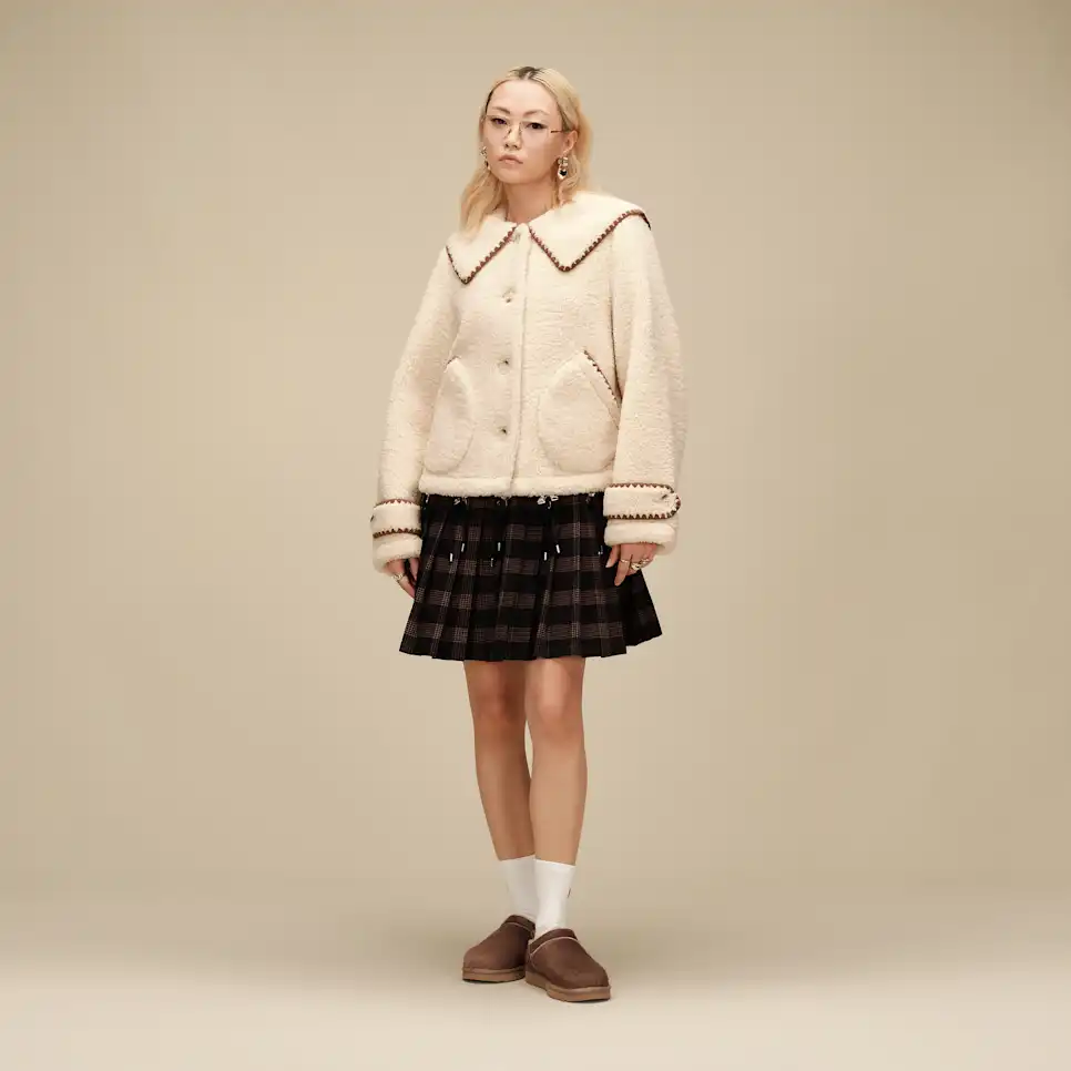 Veste à col Nikia