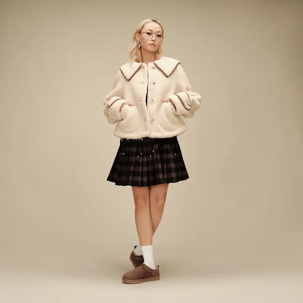 Veste à col Nikia