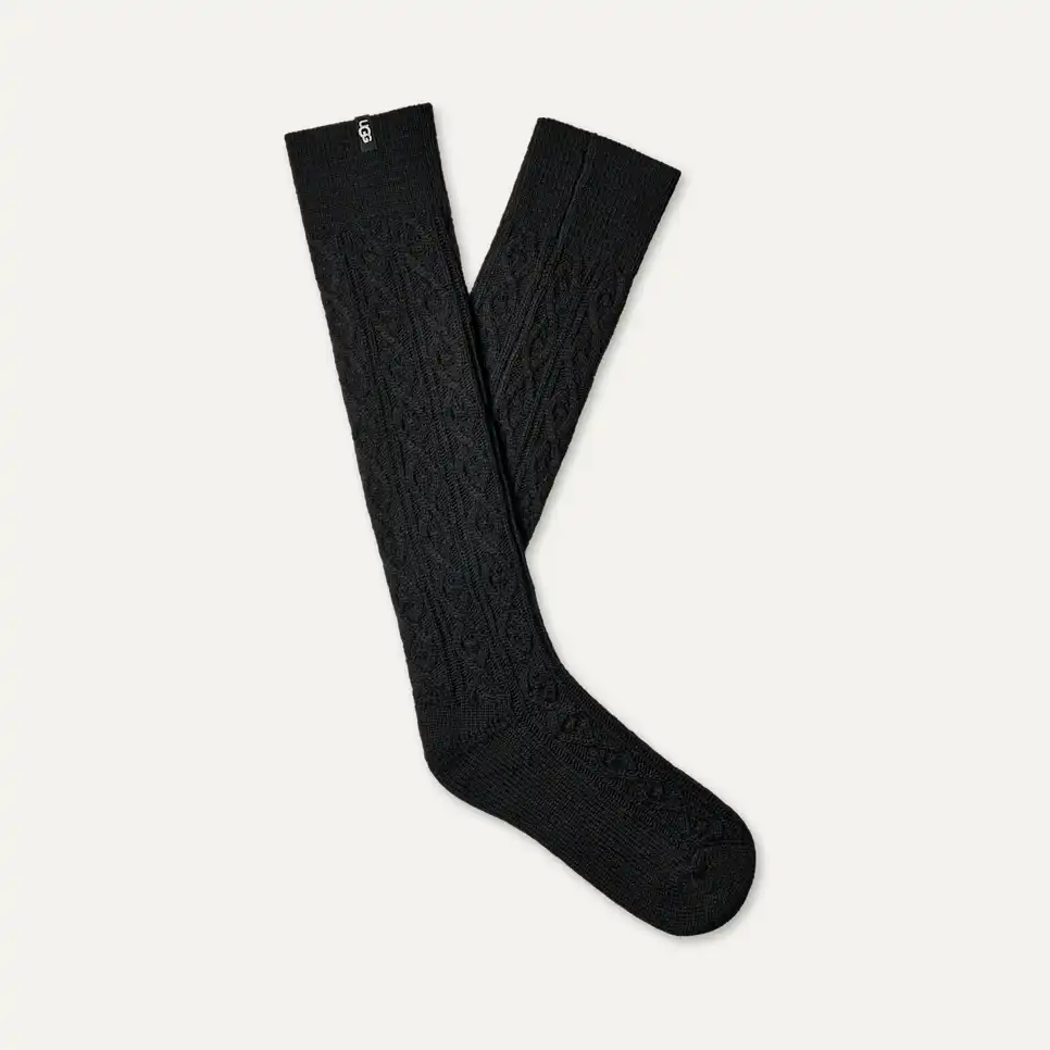Rensa Cable Knit Knee High