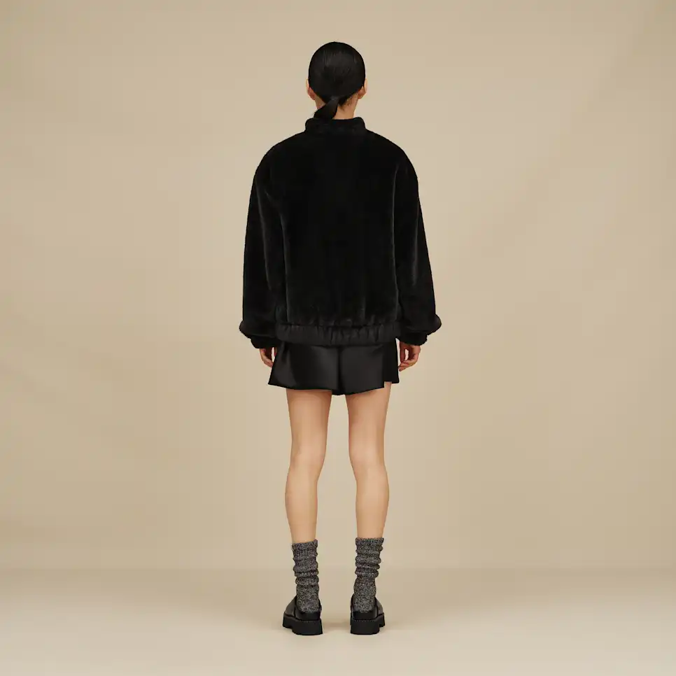 Blouson en fausse fourrure Tash
