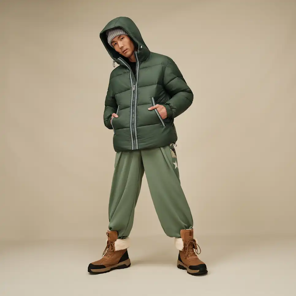 Xayden UGGbraid Puffer Jacket