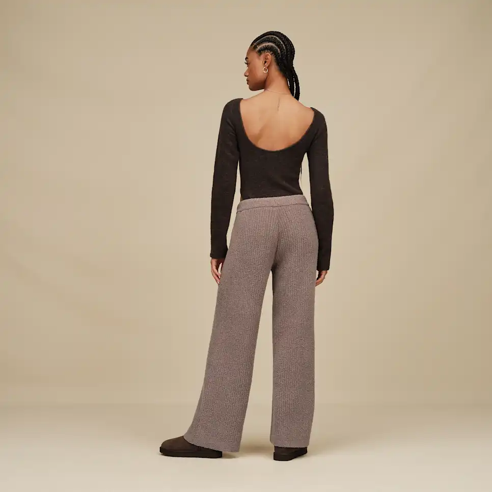 Pantalon côtelé à jambe droite Couria