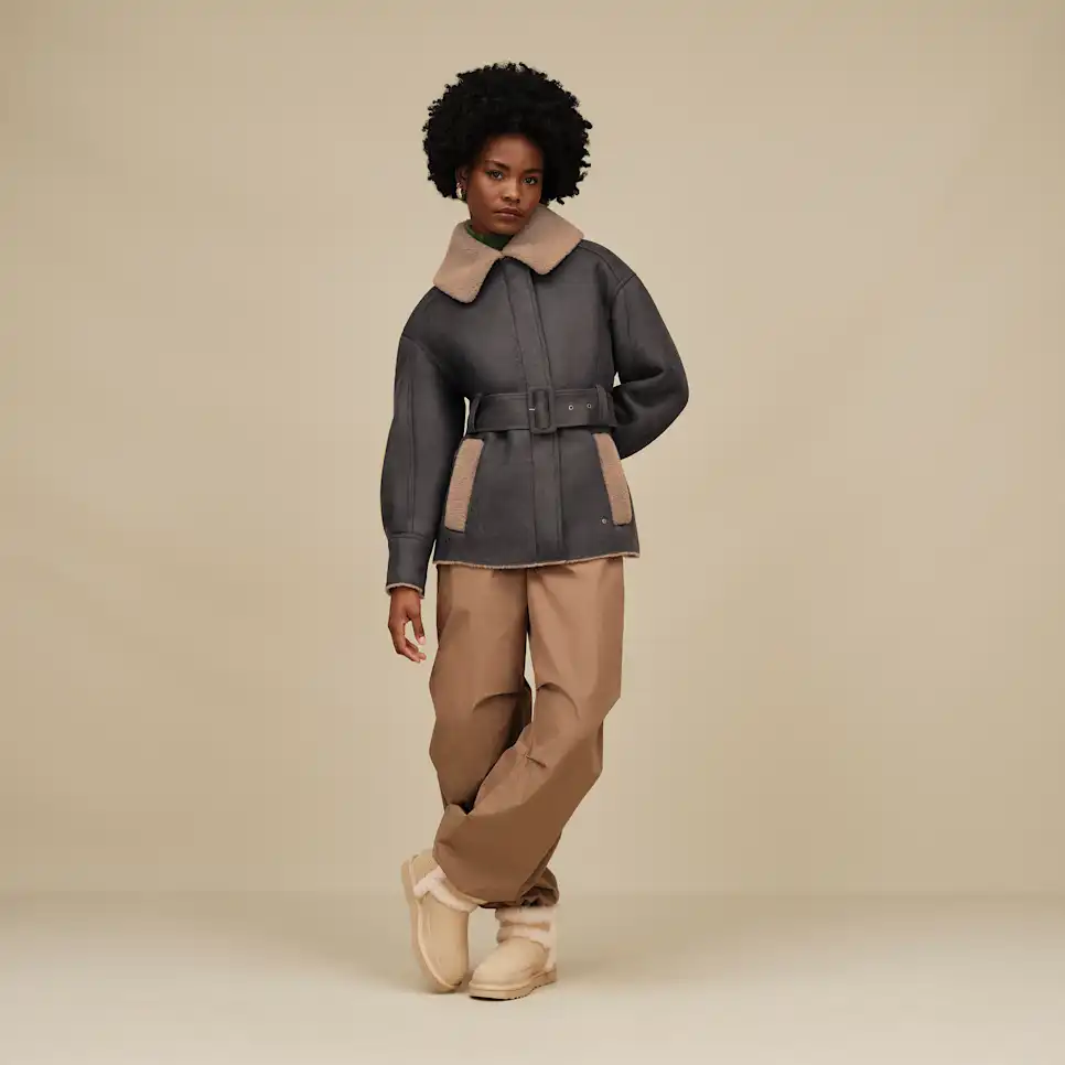 Ensily Belted Jacket
