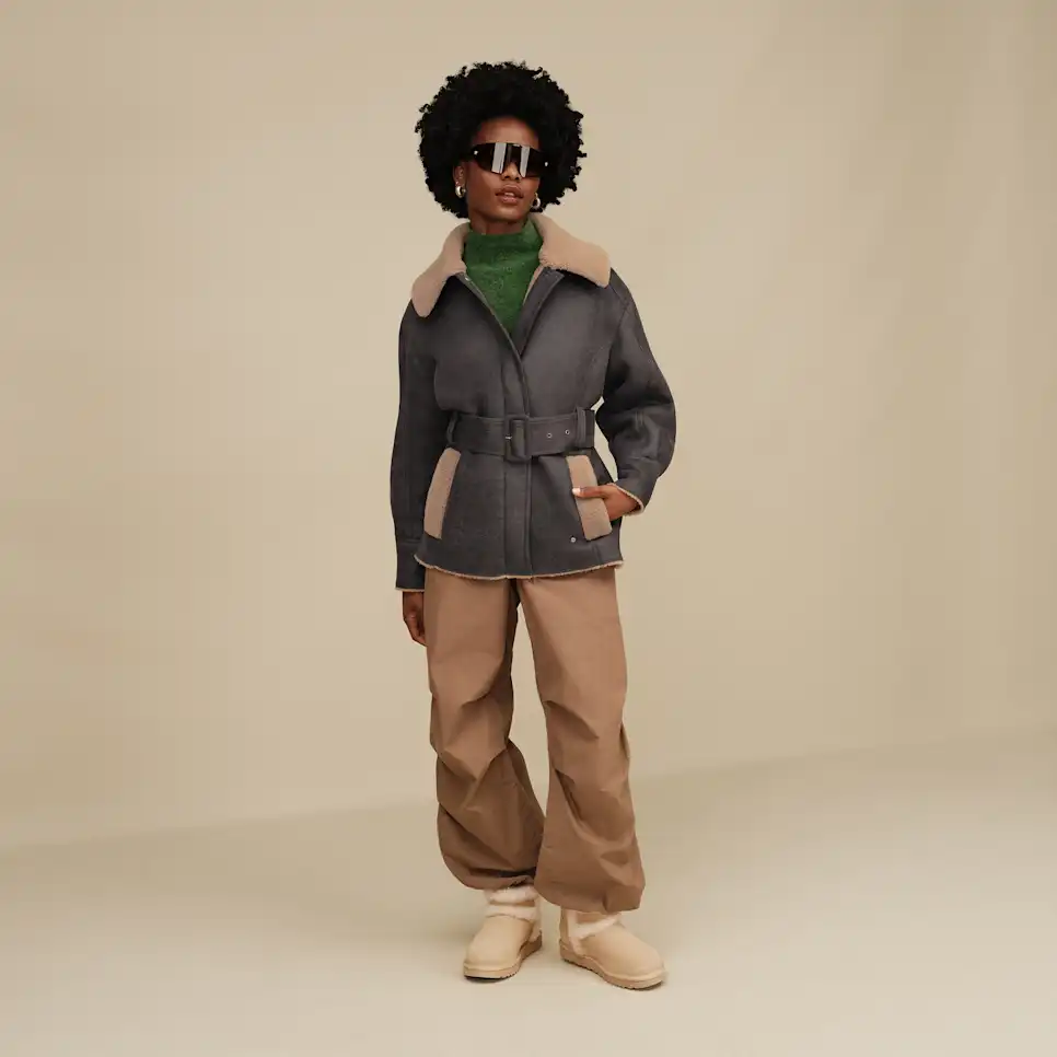 Ensily Belted Jacket