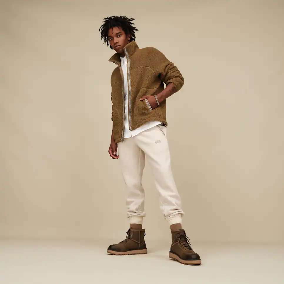 Veste à glissière complète UGGbraid