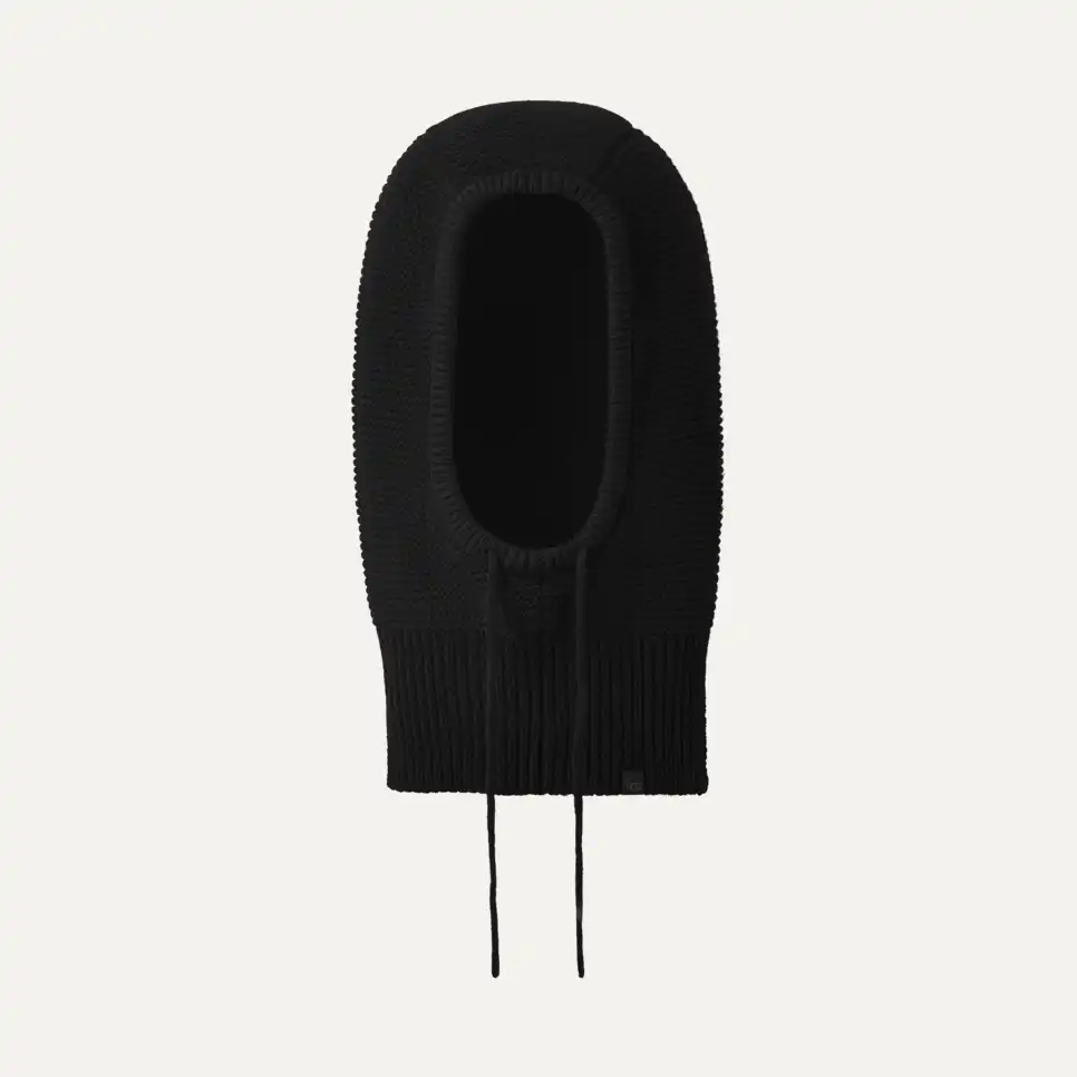 Knit Drawstring Balaclava