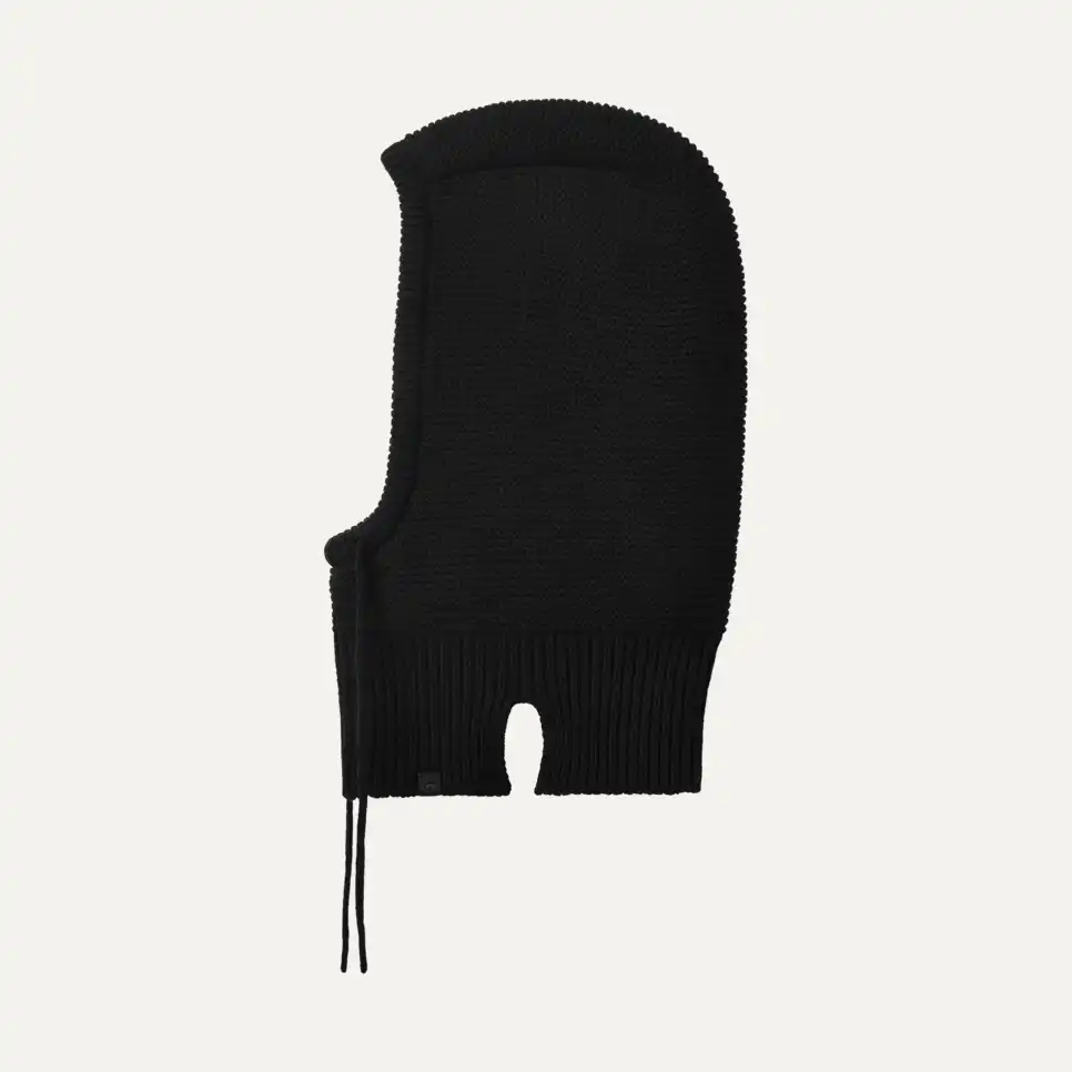 Knit Drawstring Balaclava