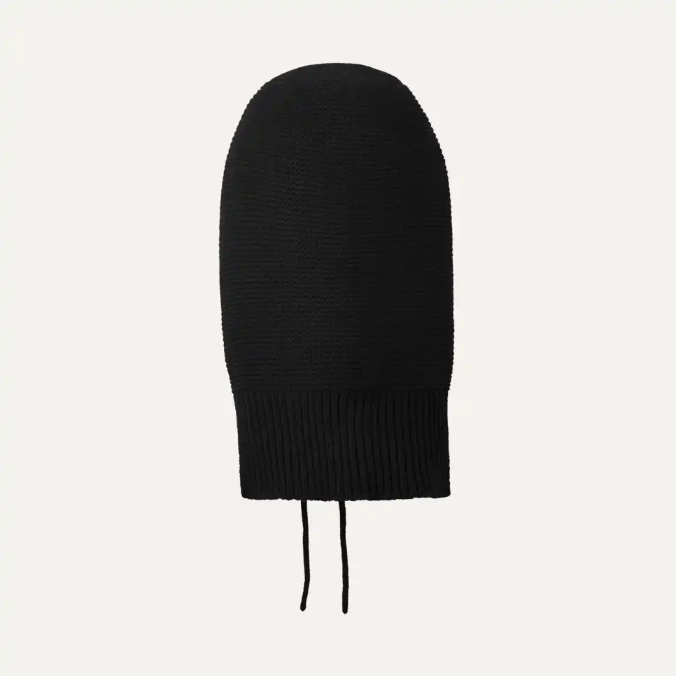 Knit Drawstring Balaclava