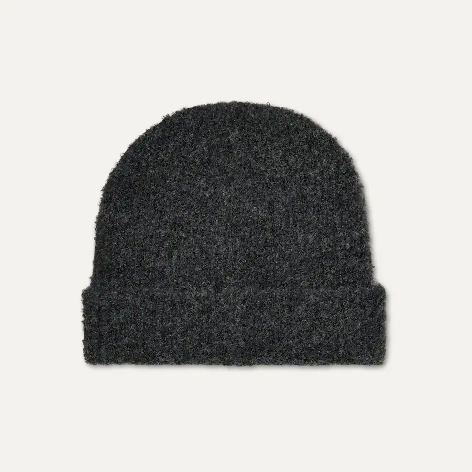 Tuque à revers bouclé