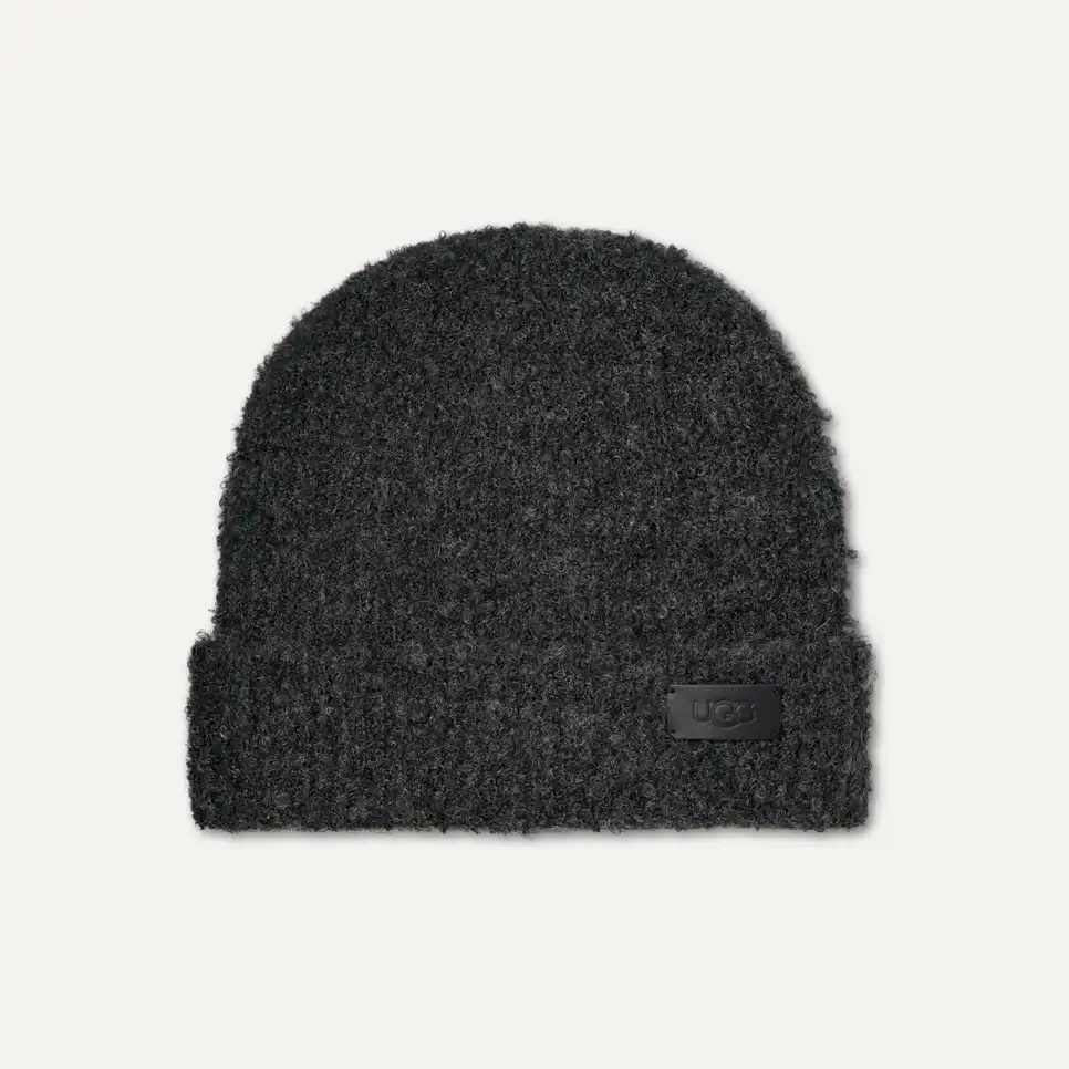 Tuque à revers bouclé