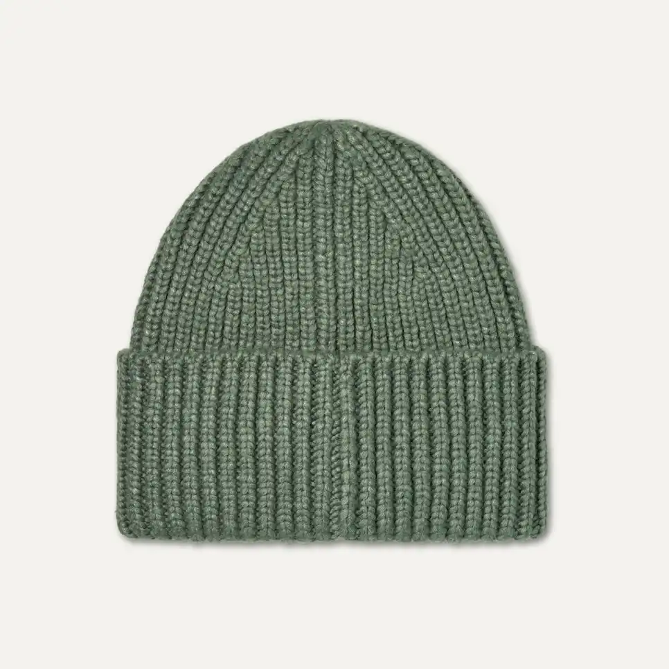 Tuque en tricot côtelé à grosses mailles