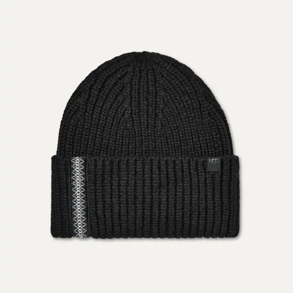 Tuque UGGbraid en tricot côtelé à grosses mailles