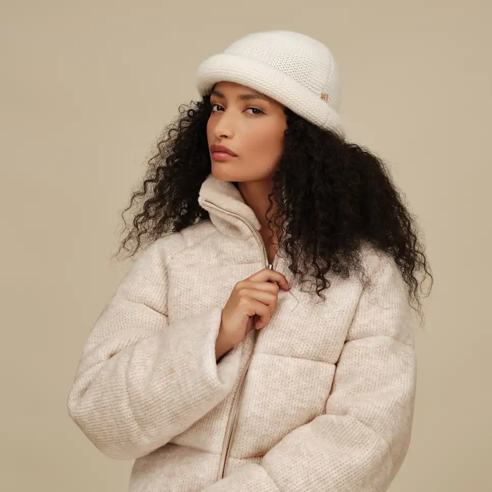 Rolled Knit Hat