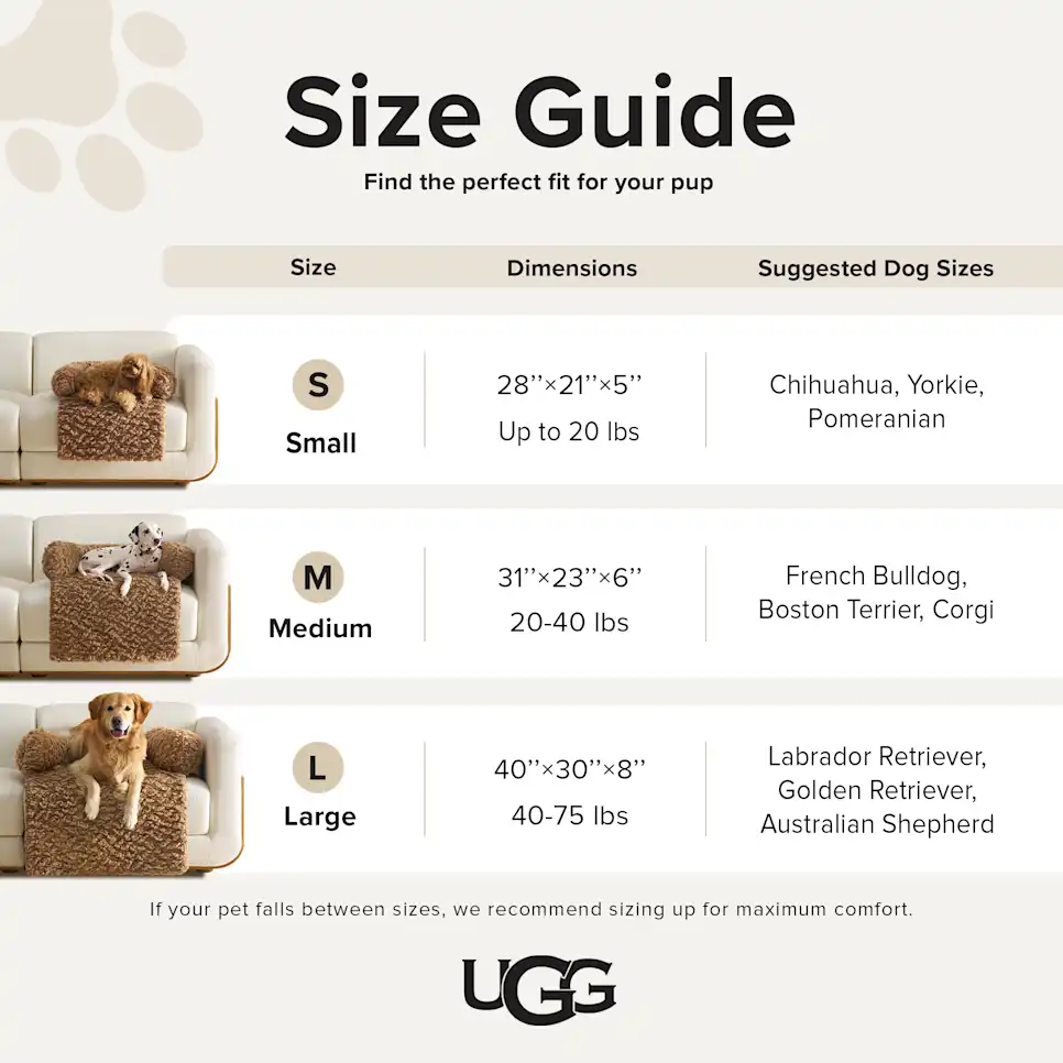 Shira Sofa Pet Bed Small