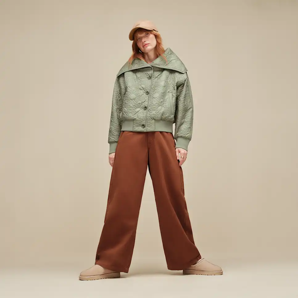 Solein Oversized-Collar Jacket