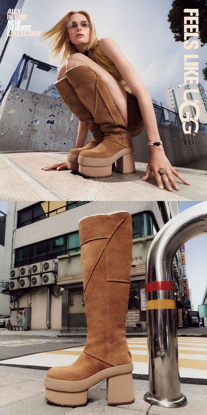 UGG® 公式【 ニュー ハイツ プラットフォーム エクストラ|New Heights Platform Xtra| 197634306964 |  レディース】アグ 公式サイト