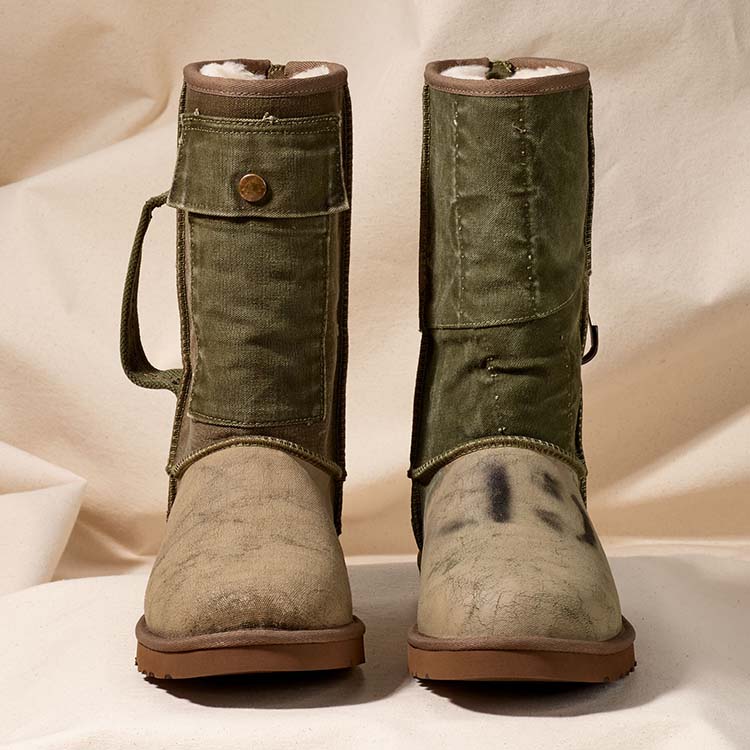 UGG® 公式【 UGG ギャラリー デパートメント キャンバス ブーツ|UGG