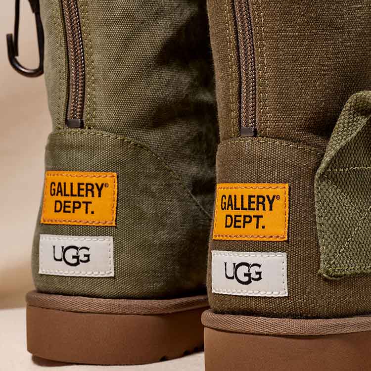 UGG® 公式【 UGG ギャラリー デパートメント キャンバス ブーツ|UGG
