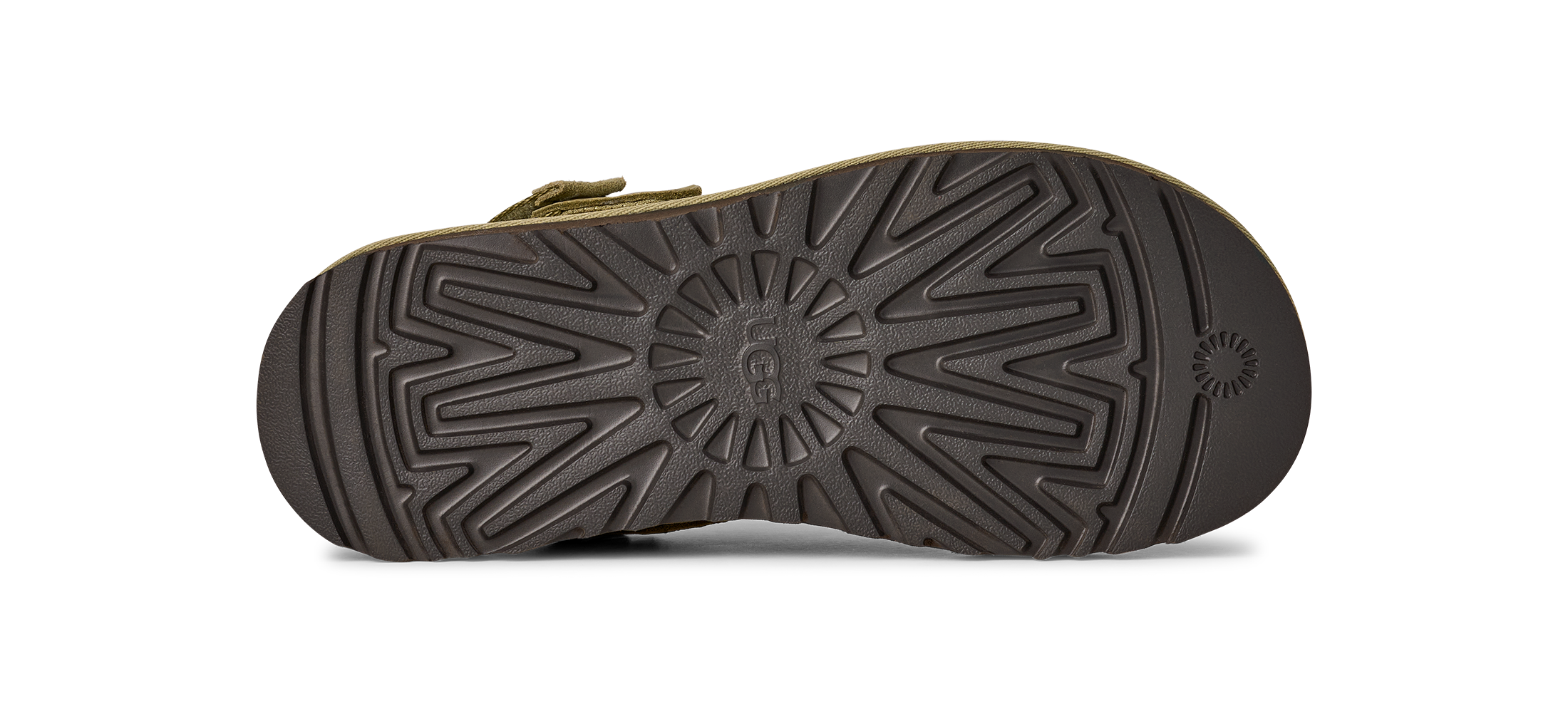 UGG Zuecos Goldencoast II - Muted Brass / Magnolia Leaf