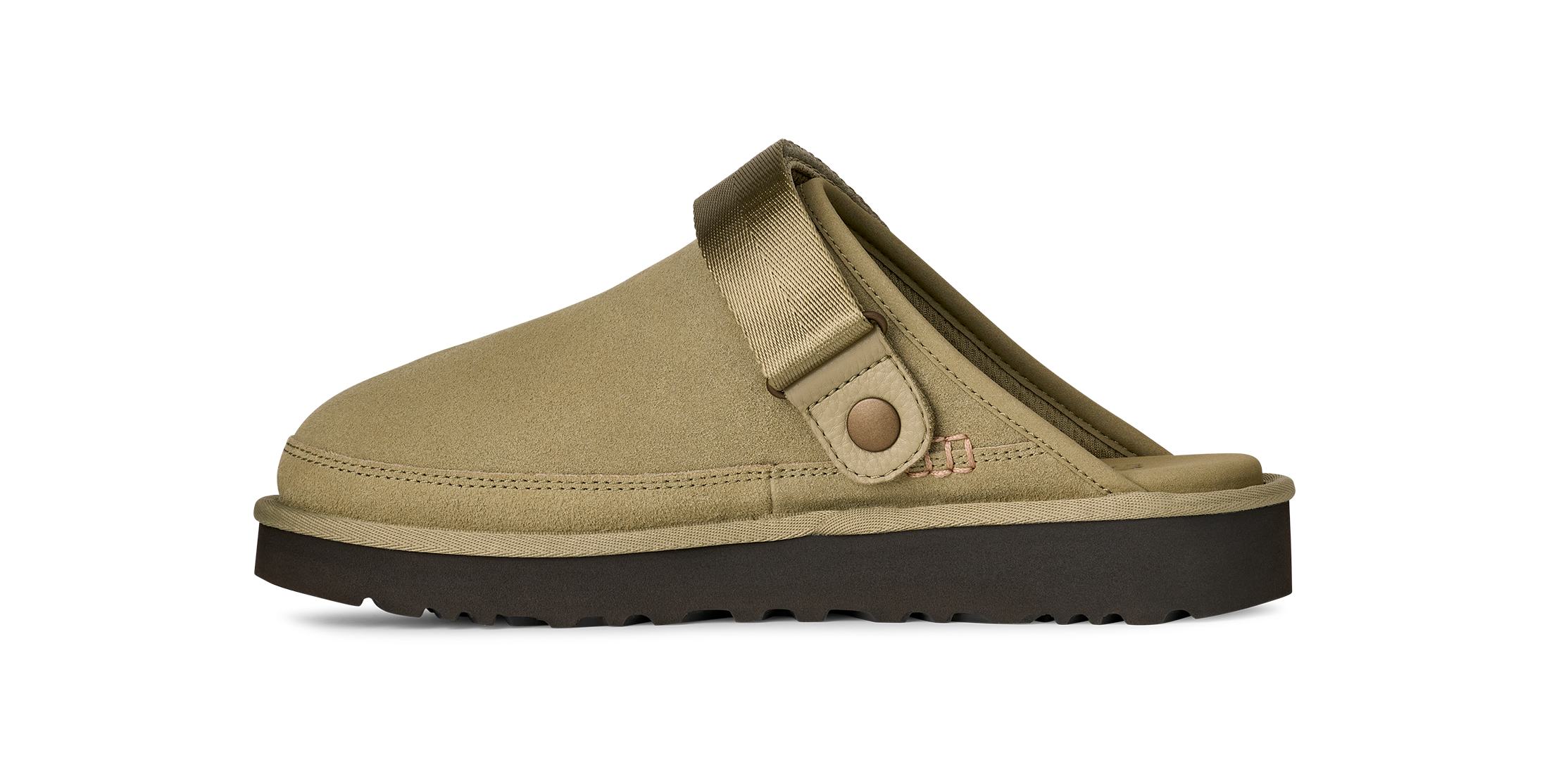 UGG Zuecos Goldencoast II - Muted Brass / Magnolia Leaf — foto 5