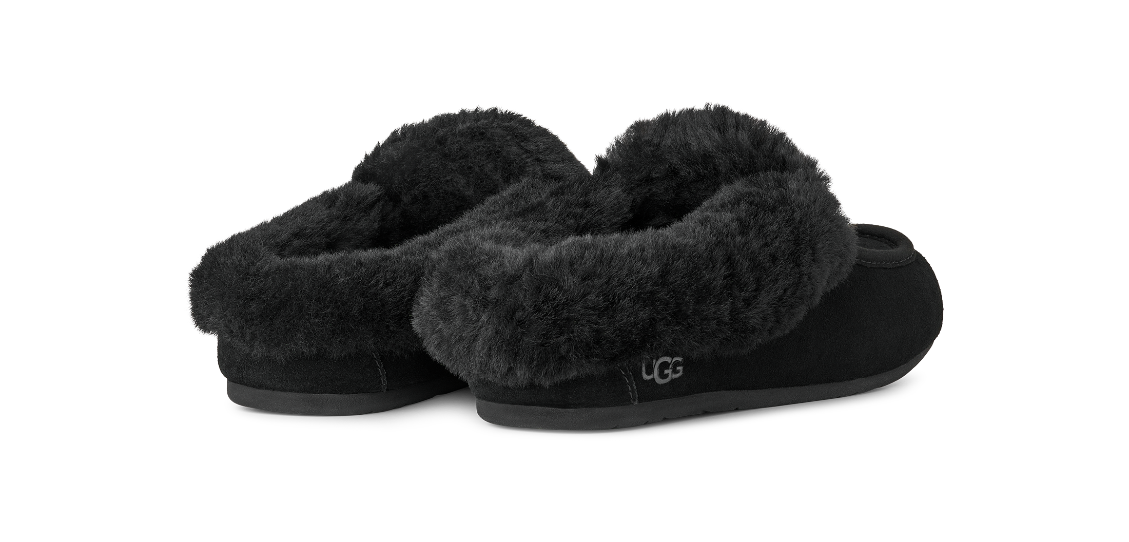 UGG Ansley Mule Slipper - Black — photo 4