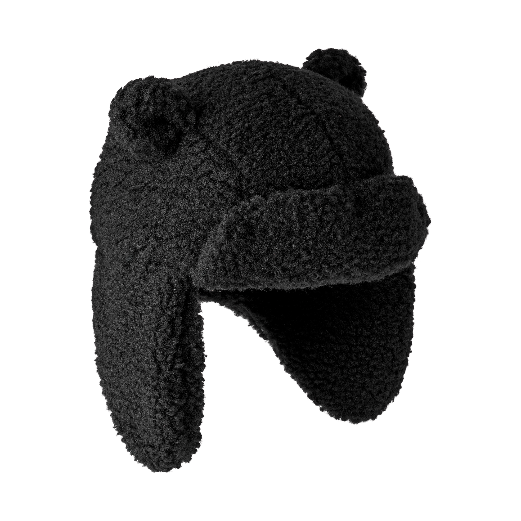 UGG Gorro de cazador de UGGfluff - Black — photo 2